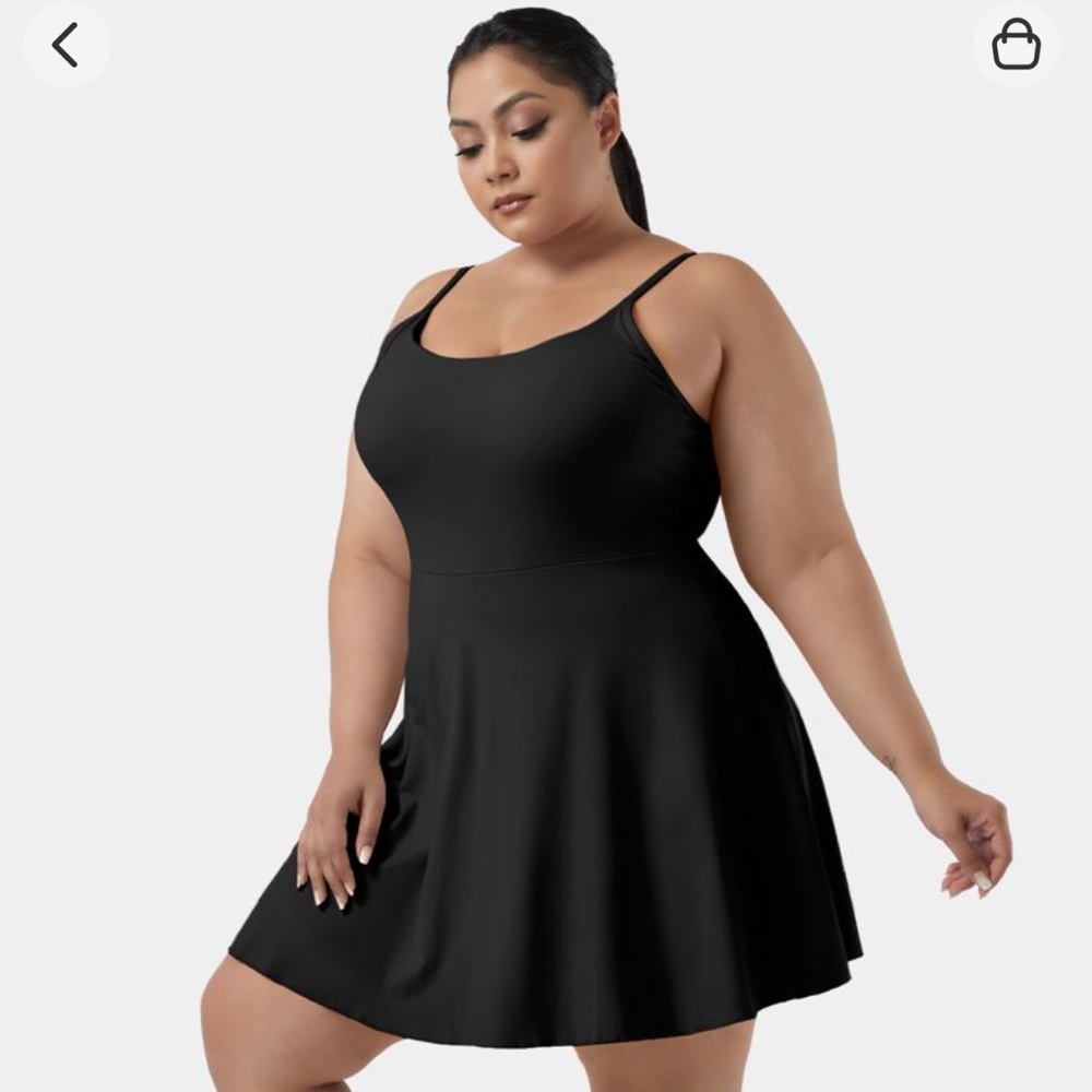 Halara Everyday Cloudful Padded Pocket 2 in 1 Plus Size Activity Dress